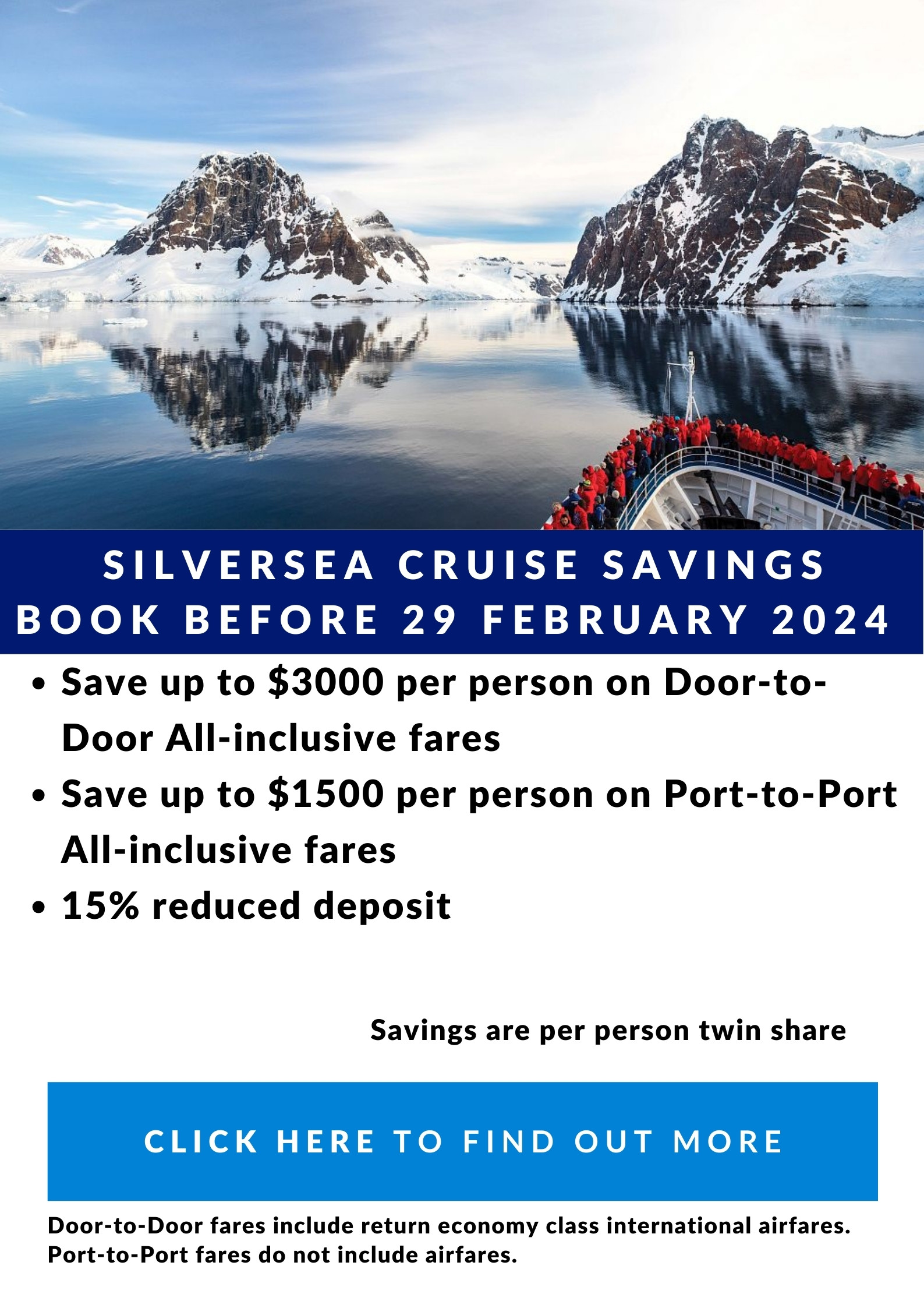 Save up to $3000 per person