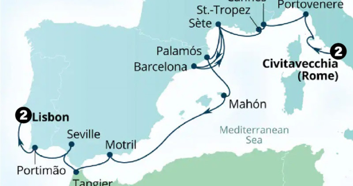 Barcelona Open & Easter in the Mediterranean aboard Luxury Cruise