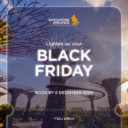 Singapore Airlines Black Friday Sale